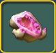 Fuchsia geode icon