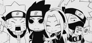 Team 7 genin manga