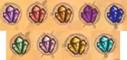 Crystals