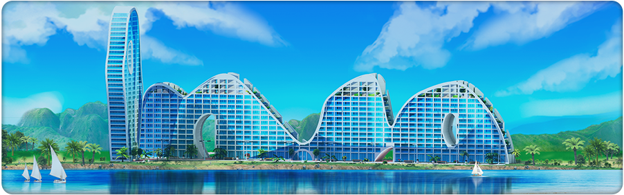 Fake Hills Residential Complex (Quest) Background
