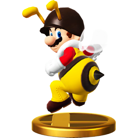 File:BeeMarioTrophyWiiU.png