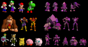 Equipo de polígonos luchadores SSB