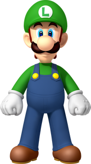 Luigi NSMBWii