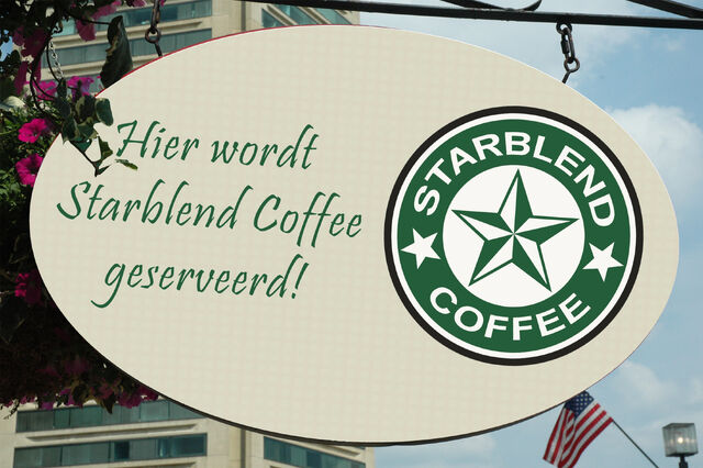 Bestand:Starblend Coffee Uithangbord.jpg
