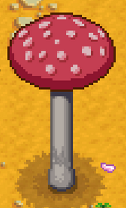 Red Mushroom Tree
