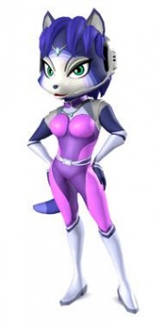 Krystal in Starfox Command