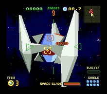 SF2 Space Blade Screenshot