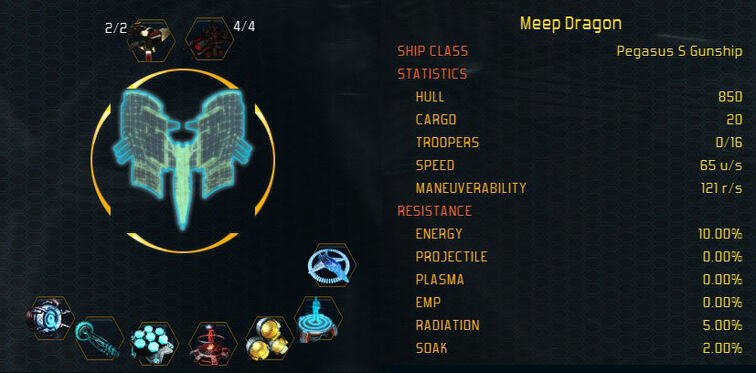 PegasusS stats