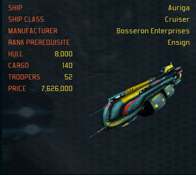 Auriga ship