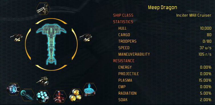 InciterMkII stats