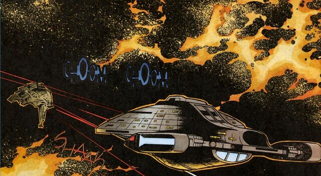File:Voyager attacks kazon raider.jpg