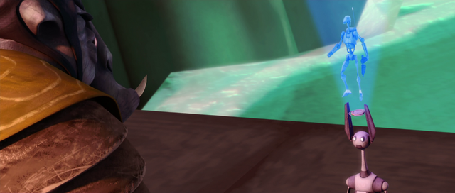 File:Bunnydroid holds holo.png