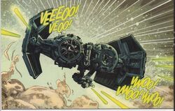 Bounty hunter TIE Bomber