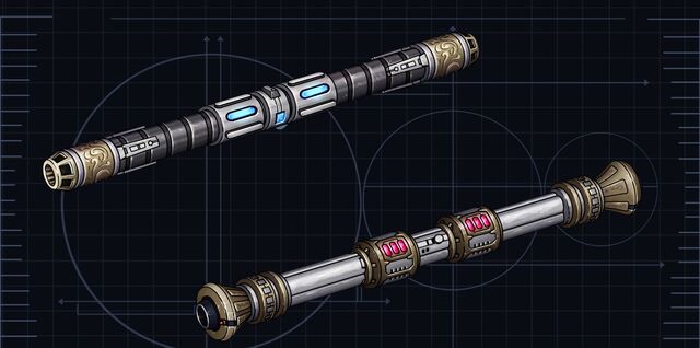 File:Jedi Double-bladed lightsabers.jpg