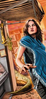Jaina in the market - Getaway