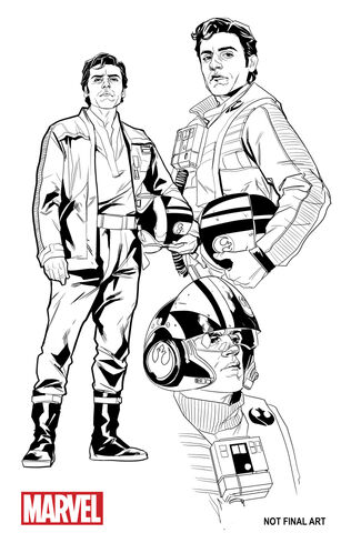 File:Poe Dameron comic sketches.jpg