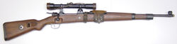 Dressellian projectile rifle scoped