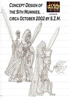 Sith mummies Concept art