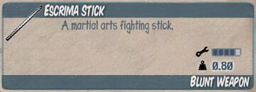 Escrima stick