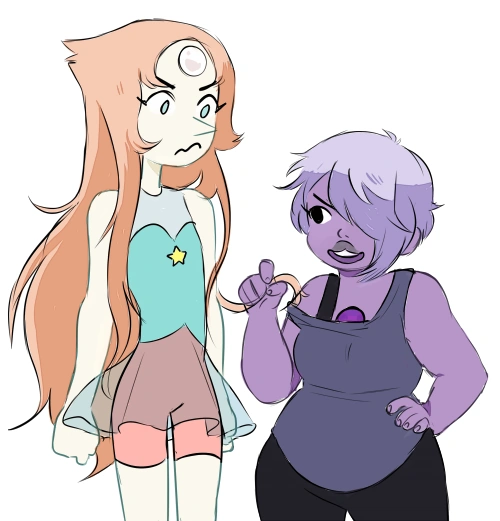 Image Pearl with long hair.png Steven Universe Wiki FANDOM