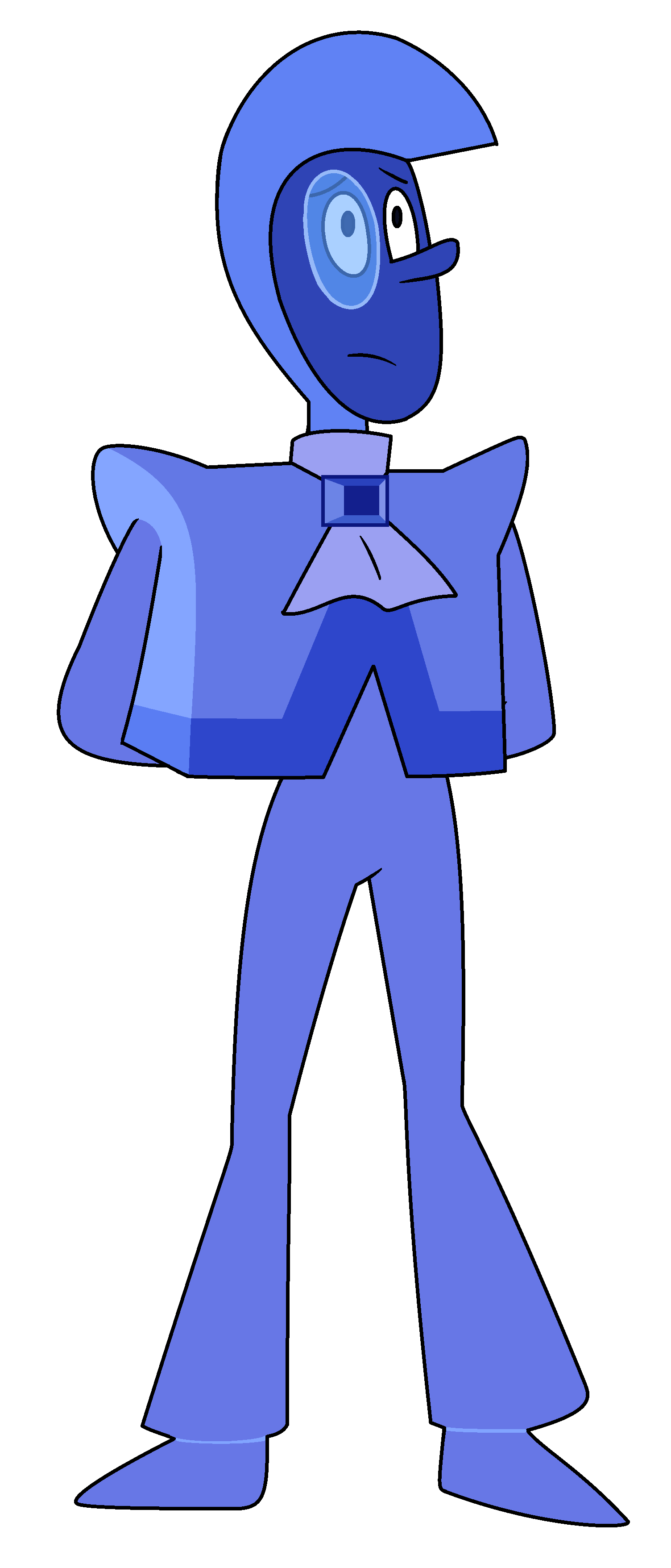 Blue Zircon (Steven Universe Skin) Minecraft Skin