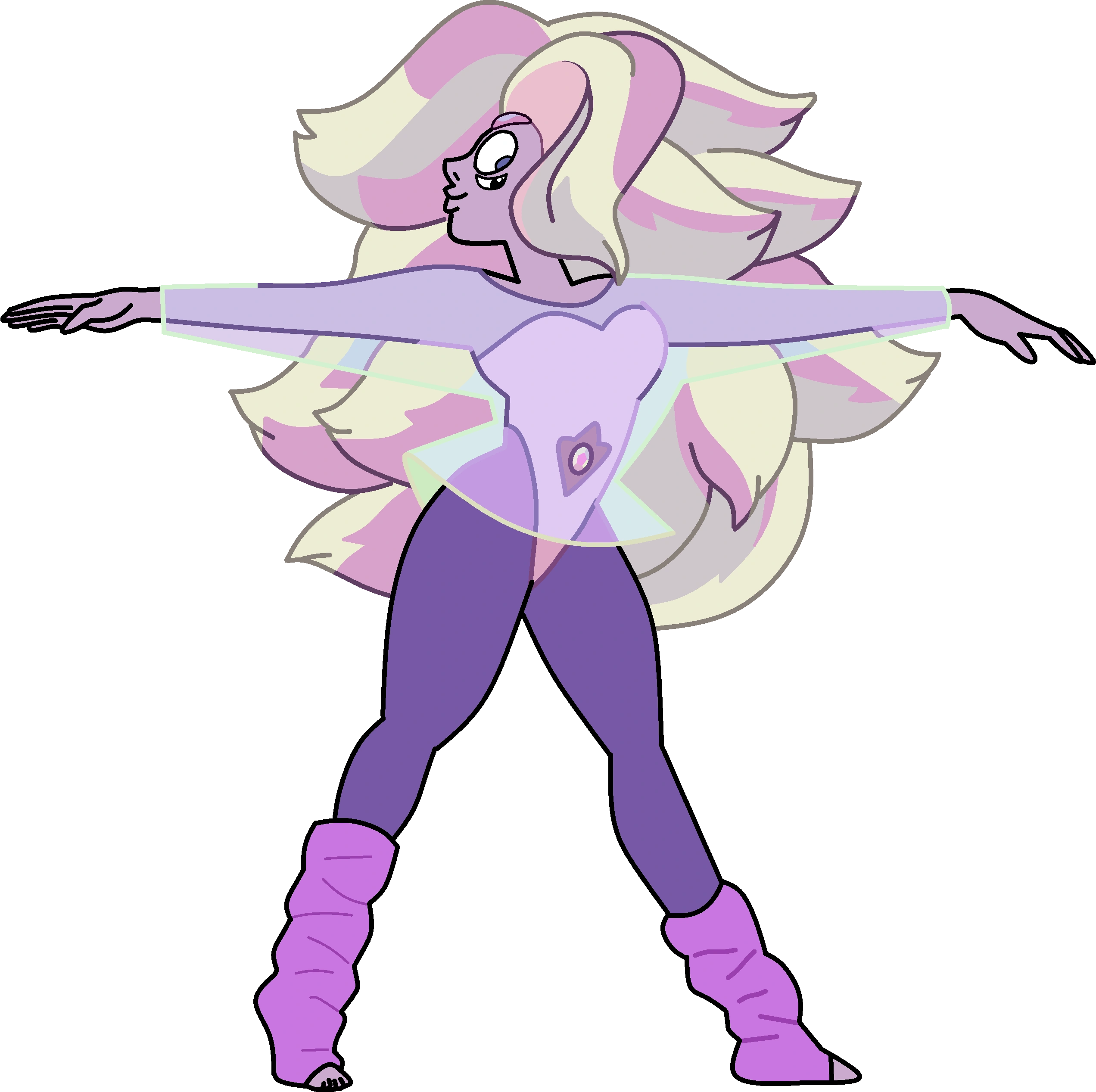 [Steven Universe] Rainbow Quartz Minecraft Skin
