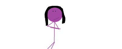 The Purple Stickgirl