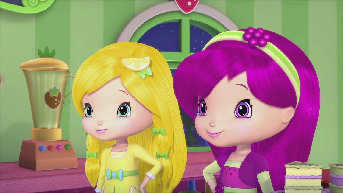 Image Lemon and Raspberry are pleased.PNG Strawberry Shortcake