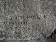 AliceParker-memorialstone