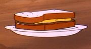 Cheese sandwich