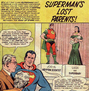Superman's Lost Parents