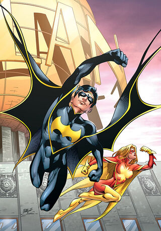 Nightwing and Flamebird