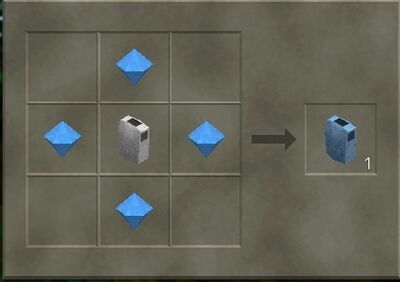 Diamond chest plate