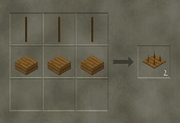 Craft Spiked Plank