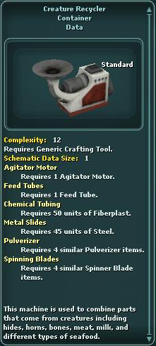 CreatureRecycler