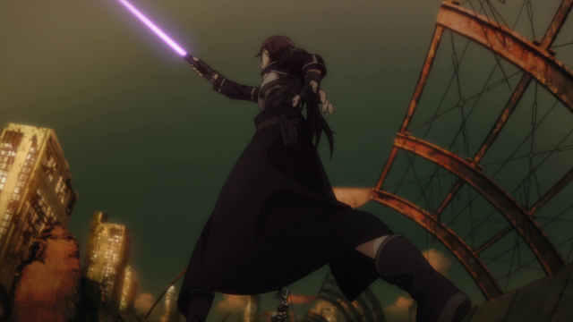 File:Kirito deflecting Sinon's bullet.png