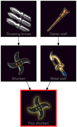 ResearchTree Flux shuriken