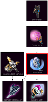 ResearchTree Devilish rod