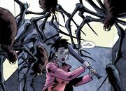 Martha is attacked by spiders