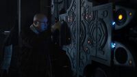 Nardole checks Vault (KK)