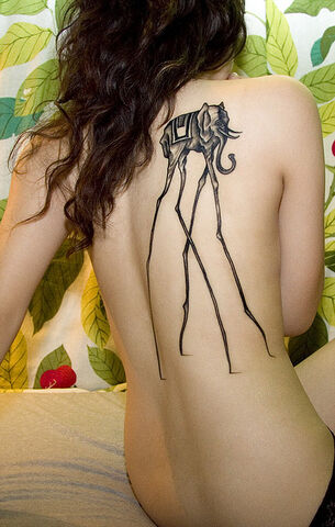 File:Surreal elephant tattoo.jpg