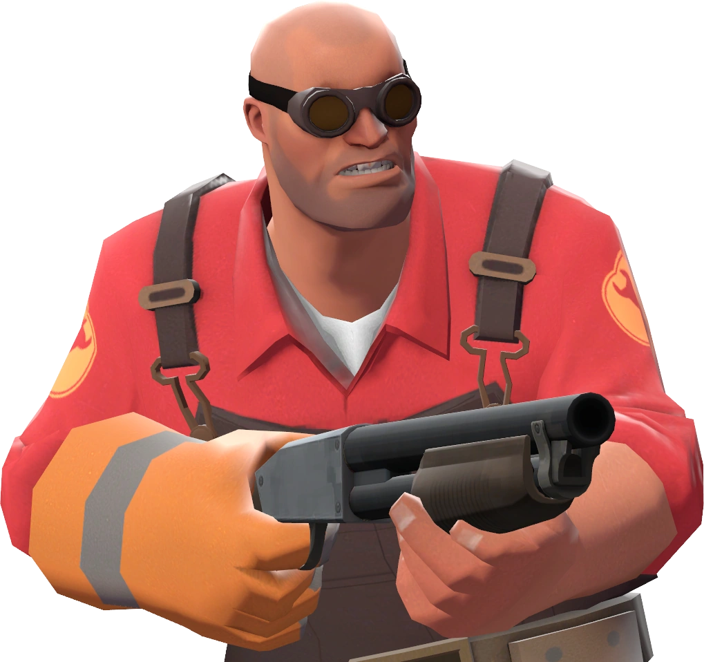 Image - Engineer with the Texas Slim's Dome Shine TF2.png | Team