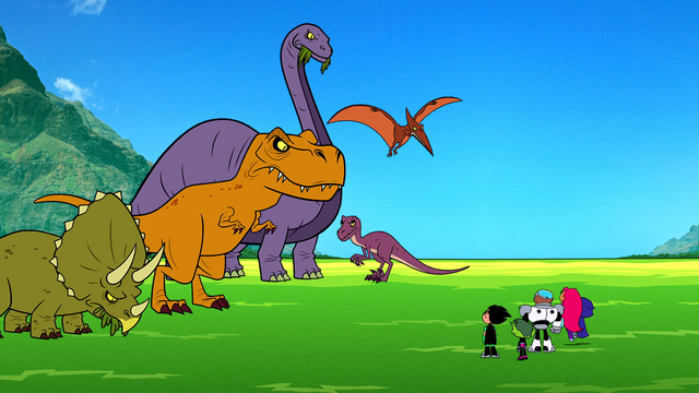 File:Titans discover dinosaurs.png