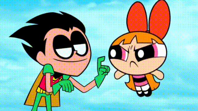 File:Blossom slaps robin.gif