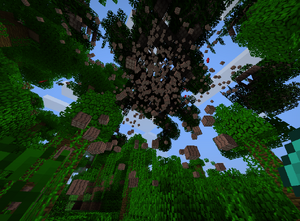 RP tree being cut down