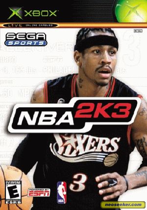 NBA 2K3 frontcover