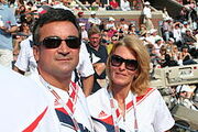 Mr and Mrs Djokovic