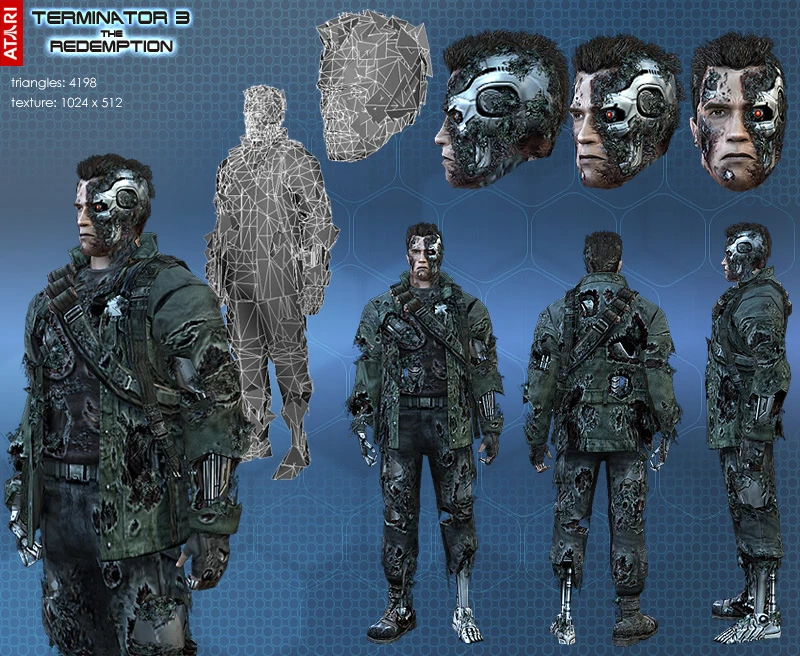 Image T850 future heavydamage.jpg Terminator Wiki FANDOM powered