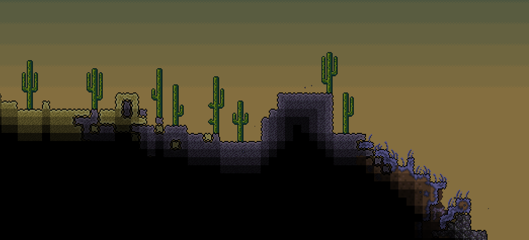 √ How to make underground hallowed desert