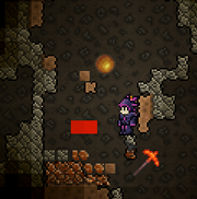 Lava that isn't falling